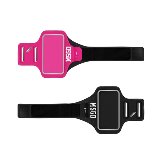 Monster Guardians Lab Running and Fitness Reflective Mobile Phone Sports Arm Bag Rose Red 5.1 inches