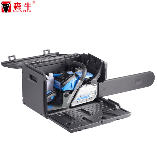 Senniu (SENNIU) 9900 gasoline saw logging saw high-power chain saw tree cutting machine two-stroke ice-breaking saw cutting machine electric farm tools 9900 professional chain saw (original right angle) + tool box