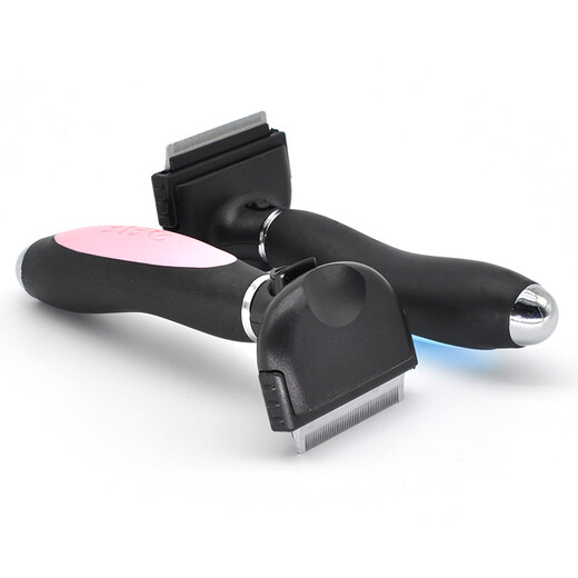 DELE Dog Comb Golden Retriever Teddy Douyin Trimming Comb Cat Hair Removal Comb Large Dog Hair Comb Dog Lice Grate Comb Cat Self-Cleaning Hair Removal Knife Color Random