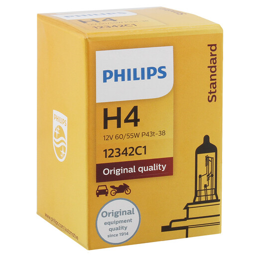 Philips (Philips) Small Sun Standard Quartz Lampe H4-12342 Car phare de l'ampoule.