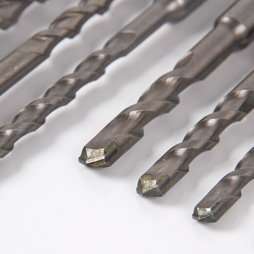 Makita Makita round handle four-pit electric hammer drill bit tip chisel flat chisel 13-piece set impact drill drill bit set Makita 13-piece four-pit drill bit set