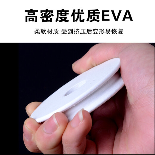 Hicreat Silicone Main Spool Main Spool Box Large Spool Large Fish Coil Winding Reel Foam Fishing Tackle Fishing Gear Supplies Equipment Colorful 9.5cm Large Spool (10 Pack) + 10 Pins