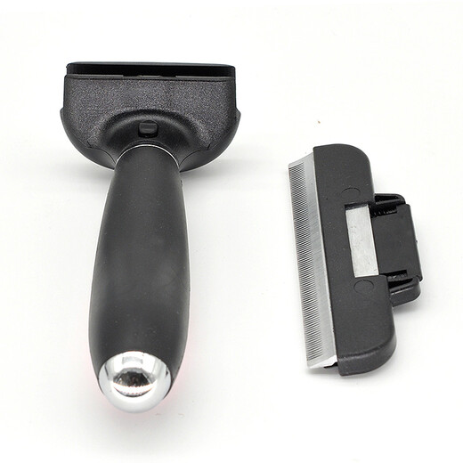 DELE Dog Comb Golden Retriever Teddy Douyin Trimming Comb Cat Hair Removal Comb Large Dog Hair Comb Dog Lice Grate Comb Cat Self-Cleaning Hair Removal Knife Color Random