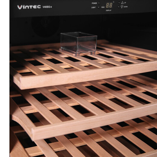 Diberai specializes in Vintec VWS050SBA-X Danish red wine cabinet embedded constant temperature wine cabinet kitchen cabinet matching wine cabinet tea beverage VWS050SBA-X single temperature 50 bottles