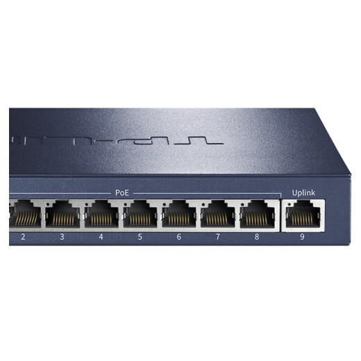 TP-LINKTL-SG1009PH9-port Gigabit 8-port POE unmanaged PoE switch