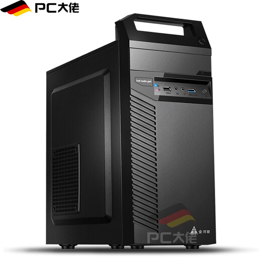 PC Gangster (PCDL) Core i5-12400 six-core commercial home office online course customer service operation desktop computer host 16GB memory 500GB SSD solid state drive