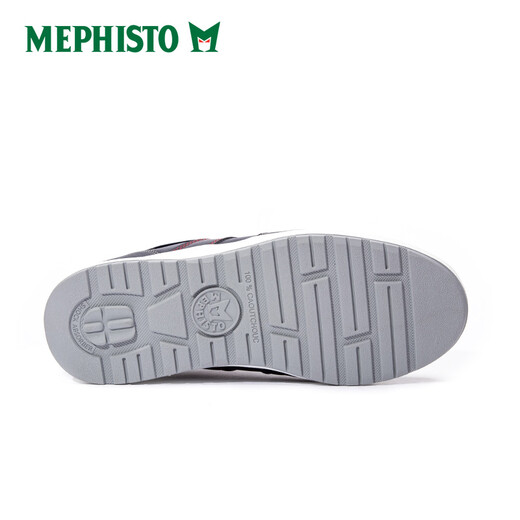 MEPHISTO Men's Sports Shoes Business Casual Shoes Comfortable Wear-Resistant Anti-Slip Lace-up Low-top Shoes VITO Black VITO 6100 42