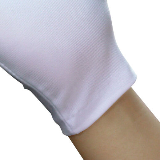 
Huichuang Etiquette Gloves for men and women thin spandex black and white high marble jewelry gold store salesperson gloves stretch gloves performance white gloves white one size 10 pairs