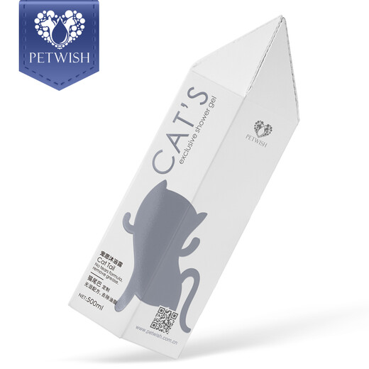 PETWISH cat tail shower gel is specially designed to remove cat tail grease, deodorize and sterilize into kitten bath liquid and cat bath shampoo.