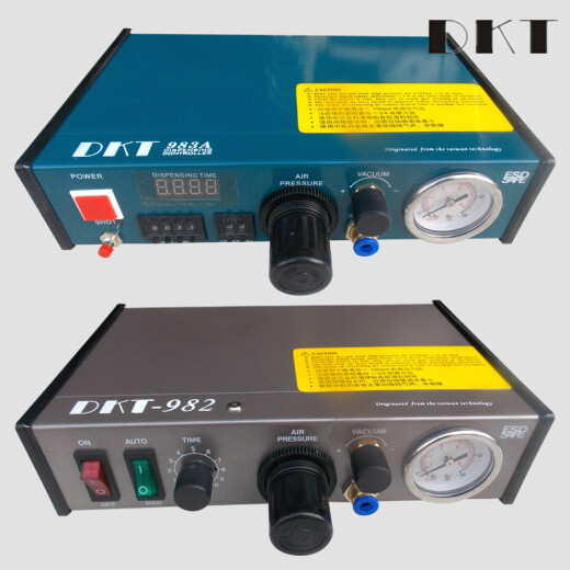 Máquina de pegamento de dispensación digital DKT-982 Máquina de dispensación semiautomática de alta precisión 983A Máquina de goteo de pegamento de precisión DKT-982 Modelo ordinario