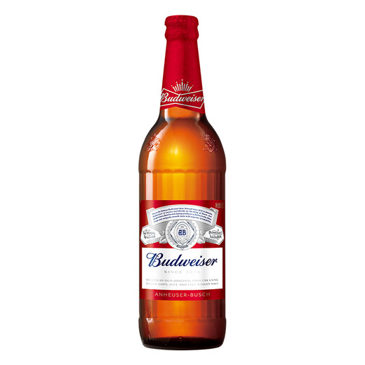 百威拉格啤酒经典600ml*12瓶啤酒整箱装 