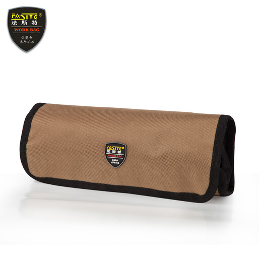 FASITE Tool Roll Bag Canvas Folding Roll Tool Bag Small Tool Bag Storage Bag