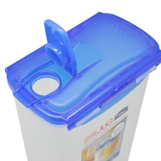 Verriegelungsschloss Plastik PP Material großer Kapazität Haushalt kalt weiß offener öffentlicher Topfkühlschrank Kühlschrank Saft Topf Heißwasserkocher Kaltwasser Kessel HPL733 Kapazität 1,5 l