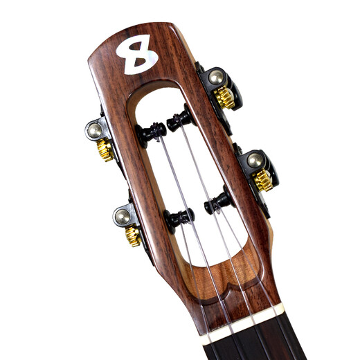 Bright Sun Full-Sun Single Board Ukulele Kleiner Gitarrenfinger spielen Einführende Ukulele-Ukulele-Anfänger Männer und Frauen 23-Zoll-Akazienholz Volleinfacher elektrischer Box Model