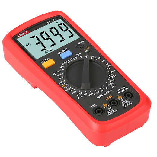Uni-T UT39A+ digital multimeter manual range multi-function household multimeter resistance capacitance voltage and current meter