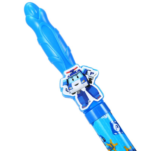 Meishika children's water gun toy beach play summer outdoor water gun baby water toy pull-out single-tube water gun toy Perli blue F011 New Year's gift