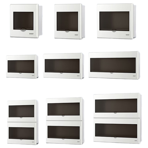 Chint (CHNT) household distribution box, weak current box, strong current box, high-looking circuit box, surface-mounted installation SpecificationsNEX5-C series 16-circuit, surface-mounted