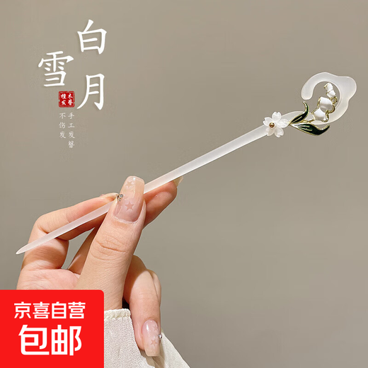 Ancient style Hanfu hair accessories for women, new Chinese style hairpins, rocking hairpins, high-end tassel hairpins, Bai Xueyue hairpins