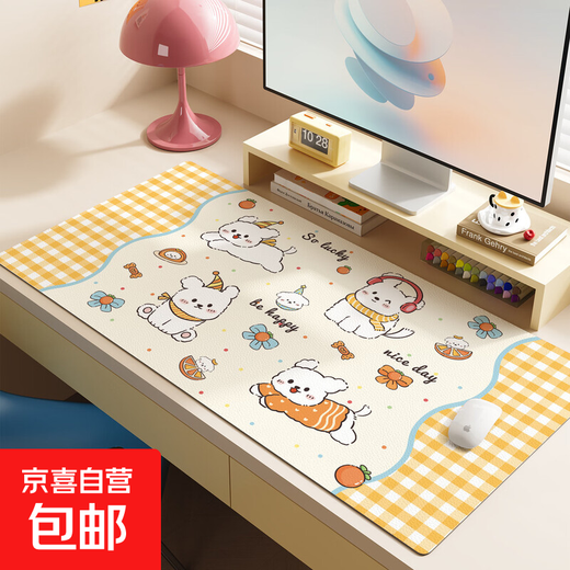 Almohadillas para el mouse de dibujos animados almohadillas de escritorio de la computadora de gran tamaño para niñas con almohadillas de escritorio de escritorio de escritorio de alta costa de valor