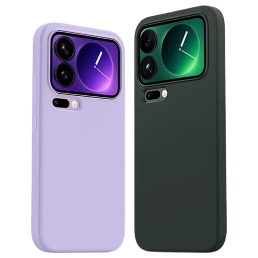 Hannuo liquid silicone suitable for Xiaomi 17promax mobile phone case 17pro protective cover anti-fall all-inclusive skin-friendly soft shell lens protection for men and women new style wilderness green true liquid silicone nude feeling skin-friendly Xiaomi 17 Promax