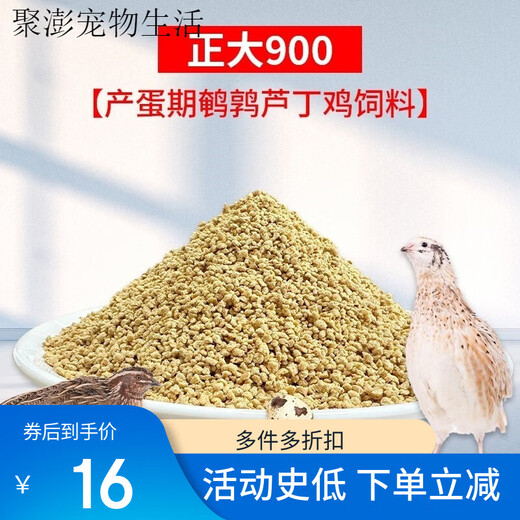 Zhengda Food 900s Rutin Chicken Special Feed for Egg Laying Chicks Brooding Open Young Ludin Chicken Chicks and Quail Egg Laying Food Zhengda 900 Egg Laying Rutin Chicken and Quail Feed 2Jin Jin is equal to 0.5 kg