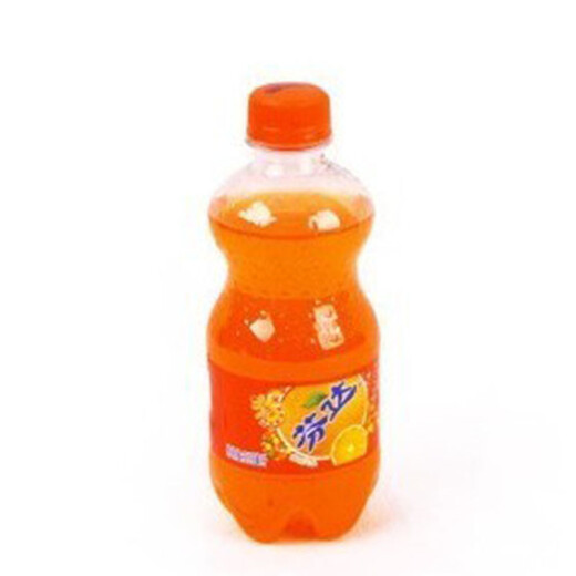 Coca-Cola Fanta Orange Flavored Carbonated Drink 300ml*12 Bottles Fruity Soda Convenient for Travel Mini Bottle