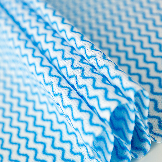 Qingyou Export Large Size Kitchen Paper Lazy Rag Disposable Water Absorbent Not Easy to Lose Lint Clean Dishwashing Cloth Not Easy to Stain Oil QY-051 Non-Woven Fabric 35x60cm (30 pieces)