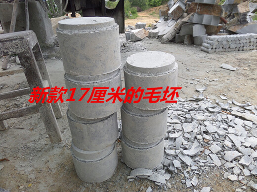 Qi Huijie deepened bluestone 17 cm stone mortar household garlic pounder medicine jar herbal mask masher bowl