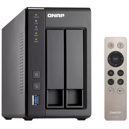 QNAP TS-251+2G memory NAS network storage Celeron 2.0G quad-core CPU (no built-in hard drive)