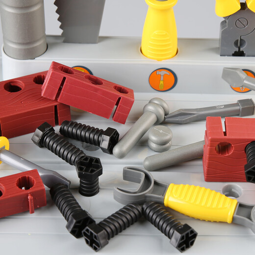 【7成新】勾勾手 玩具 儿童益智过家家玩具 多功能工程师工具台 男孩工具桌 多功能工具台