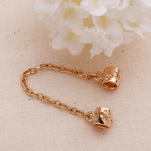 PANDORA 14K gold daisy safety chain 750312-04