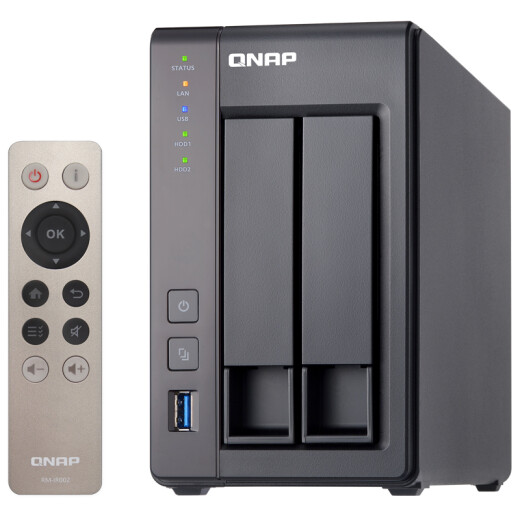 QNAP TS-251+2G memory NAS network storage Celeron 2.0G quad-core CPU (no built-in hard drive)