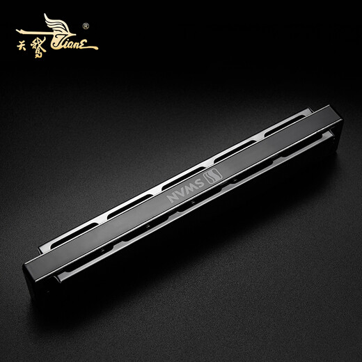 Swan polyphonic harmonica 24-hole beginners playing musical instruments for beginners in school season gift Jazz black