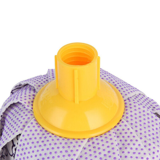 Miaojie water mop replacement head 19cm, a total of 3 heads magic mop, absorbent and durable