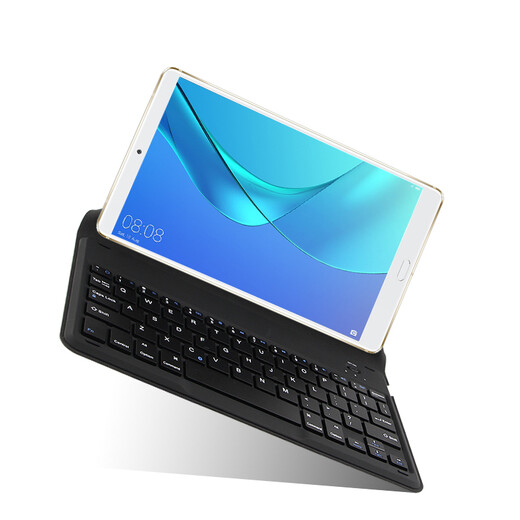 AJIUYU Bluetooth keyboard is suitable for tablet computer wireless Bluetooth keyboard is suitable for Apple iPad Onda Kubi Rubi Cube Taiwan Dianchi is universal Black [Bluetooth keyboard + Bluetooth mouse] Support bracket Samsung tablet keyboard wireless Samsung Tab S6/S6 Lite/S5e/S4
