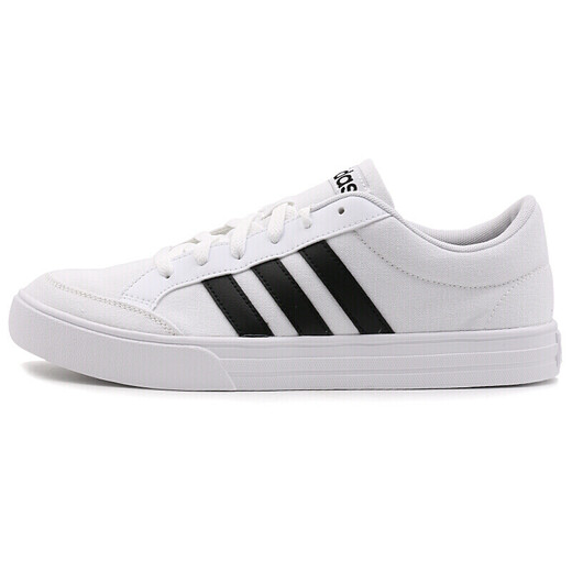 Adidas men's shoes new low top sneakers lightweight casual shoes AW3889 comfortable and non-slip 42.5 (265mm)