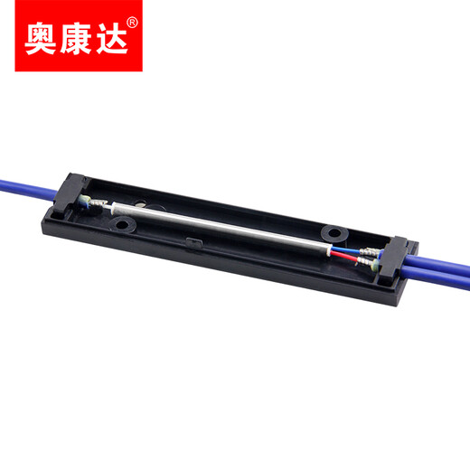 奥康达电信级光纤分光器1分2  光纤分路器一分二/四光纤分线器单模圆头FC/UPC盒式/拉锥式 FC/APC 广电级 1分2铠装防鼠咬12052 2米