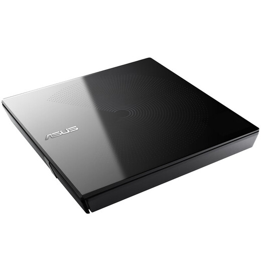 ASUS 8x speed USB2.0 external mobile DVD drive, black, no burning function (compatible with Win7, Win10 and Apple operating systems/SDR-08B1-U)