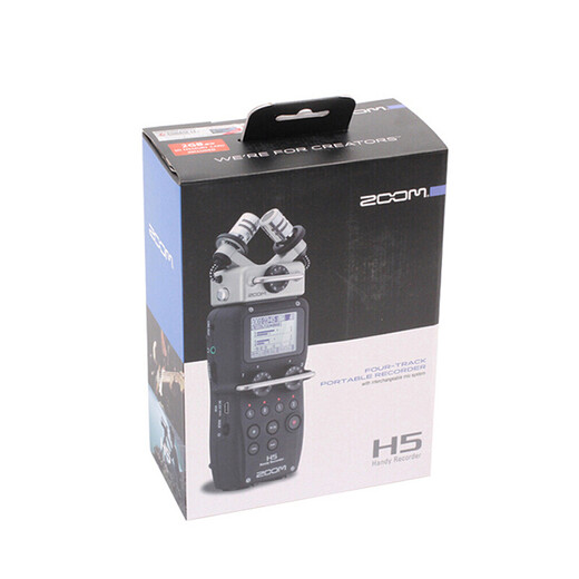 ZOOM H5 handheld digital recorder interview machine H4N upgraded version stereo portable digital recording standard