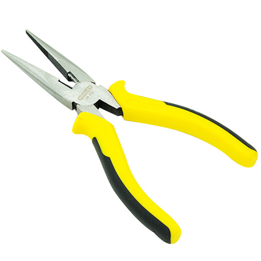 Stanley needle nose pliers 6 hardware hand tools anti-slip handle 6 inch pointed nose pliers needle nose pliers STHT84031