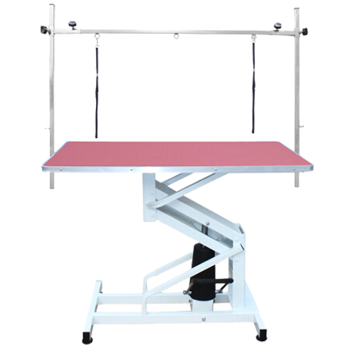 Chunzhou N-201 Large Hydraulic Beauty Table Pet Hydraulic Lift Beauty Table Black Dot