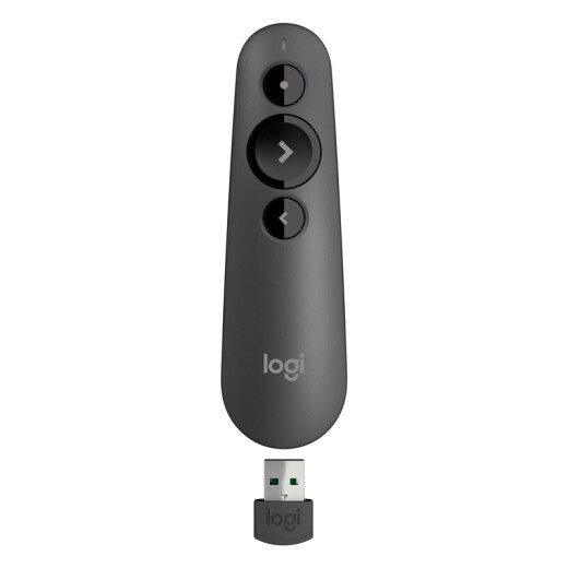 Logitech R500S Wireless Bluetooth Demonstrator Speech Pen Laser Laser Pen Conference Teaching PPT Projection Page Turning Pen Black