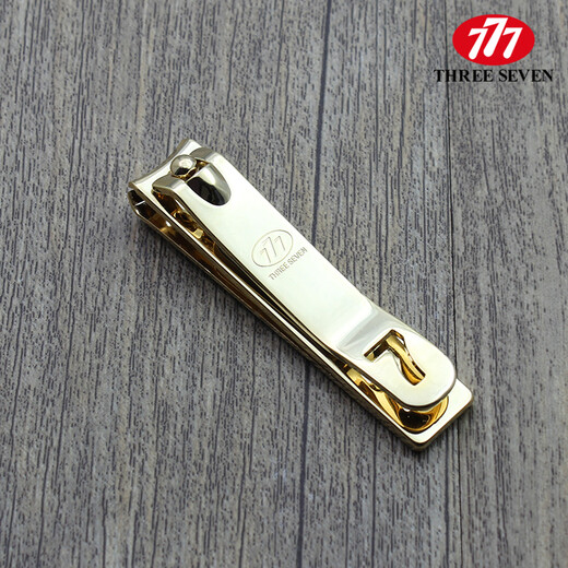 777 (tres siete) Corea 777 Conjunto de clavos de uñas Un solo ajuste de uñas Obligado Nail Clipper Adulto Hogar de clavo de uñas Medianas grandes puntiagudas de oro Media 671g