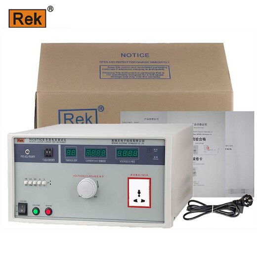 
Merik RK2675AM Leakage Current Tester Leakage Current Detector Insulation Performance Detector Passive Detector RK2675C [Standard Type 2000VA]