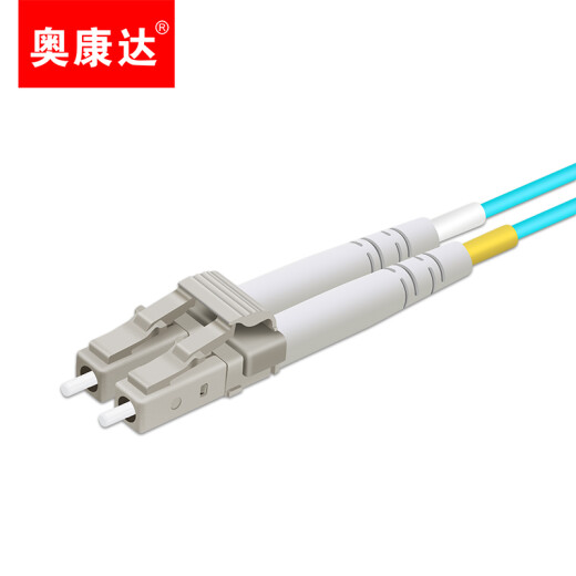 奥康达  工业电信级万兆光纤跳线OM4多模LC/LC光纤线OM3 万兆多模双芯光纤线 万兆光纤线lc 双工 12048 10米