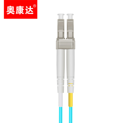 奥康达  工业电信级万兆光纤跳线OM4多模LC/LC光纤线OM3 万兆多模双芯光纤线 万兆光纤线lc 双工 12048 10米