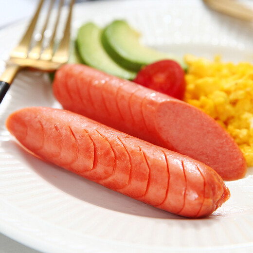 Jinluo Ham Sausage Jinluo King of Kings Ham Sausage 40g*10 pieces Traveling Camping BBQ Sausage