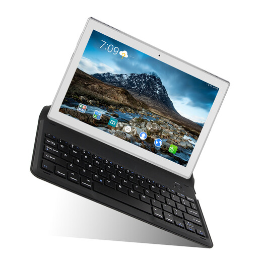 AJIUYU Bluetooth keyboard is suitable for tablet computer wireless Bluetooth keyboard is suitable for Apple iPad Onda Kubi Rubi Cube Taiwan Dianchi is universal Black [Bluetooth keyboard + Bluetooth mouse] Support bracket Samsung tablet keyboard wireless Samsung Tab S6/S6 Lite/S5e/S4