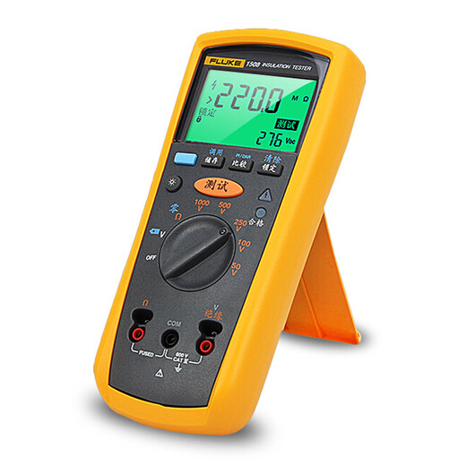 Fluke F1508 Isolationswiderstandstester Digital Isolierung Multimeter Universal Amperemeter 5. Geschwindigkeit 1000v10g