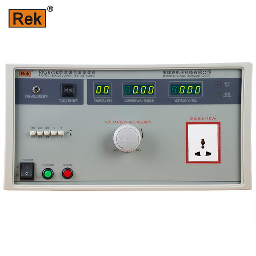 
Merik RK2675AM Leakage Current Tester Leakage Current Detector Insulation Performance Detector Passive Detector RK2675C [Standard Type 2000VA]